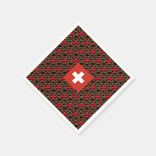 SCHWEIZ SERVIETTE (Ecke)