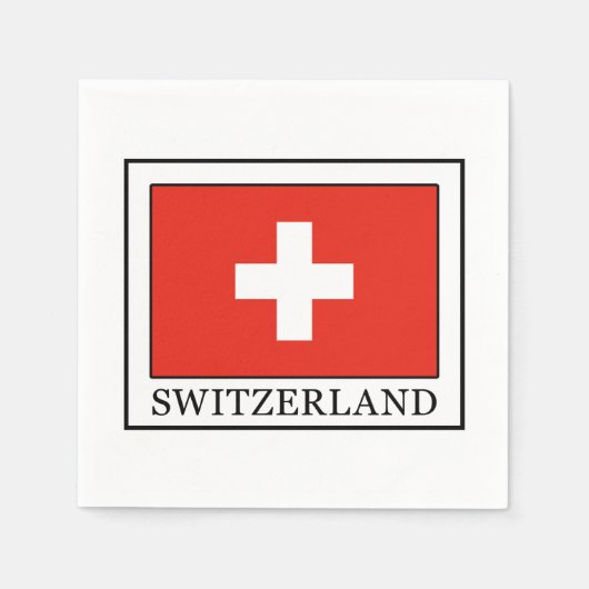 Schweiz Serviette (Vorderseite)