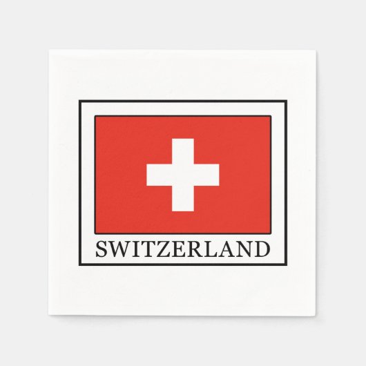 Schweiz Serviette (Vorderseite)