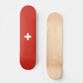 Schweiz Skateboard (Vorderseite)