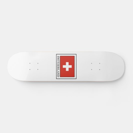Schweiz Skateboard (Horizontal)