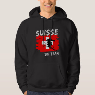 Schweiz Ski   Hoodie