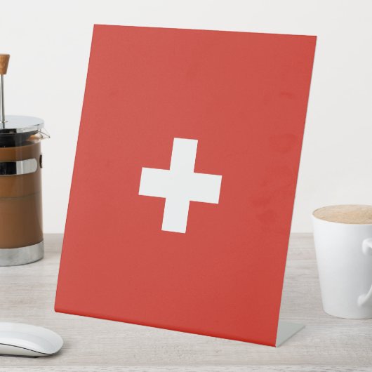 Schweiz Sockelschild (In Situ)