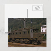 Schweiz, SSB - Schweiz Gefüttert. Ry - elektrisch  Postkarte (Vorne/Hinten)