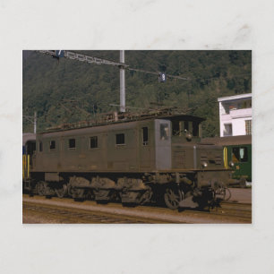 Schweiz, SSB - Schweiz Gefüttert. Ry - elektrisch Postkarte