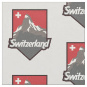 Schweiz Stoff (Nahaufnahme)