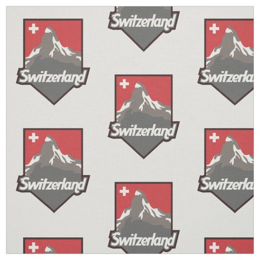 Schweiz Stoff (Muster)