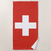 Schweiz Strandtuch (Vorderseite)