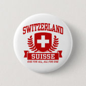 Schweiz Suisse Button (Vorderseite)
