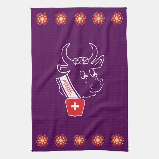 Schweiz - Suisse - Svizzera Geschirrtücher (Vertikal)