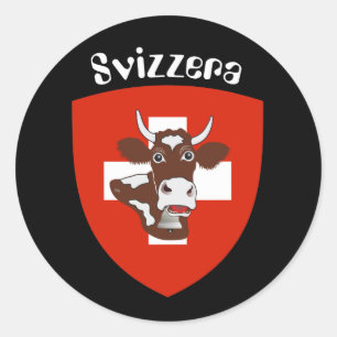 Schweiz Suisse Svizzera Svizra Aufkleber