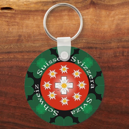 Schweiz Suisse Svizzera Svizra Schlüsselger Schlüsselanhänger (Vorderseite)