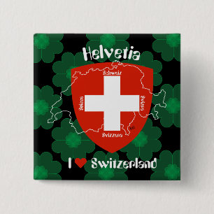 Schweiz Suisse Svizzera Svizra Schweiz Button