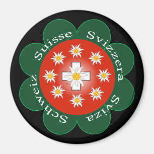 Schweiz Suisse Svizzera Svizra Schweiz Magnet
