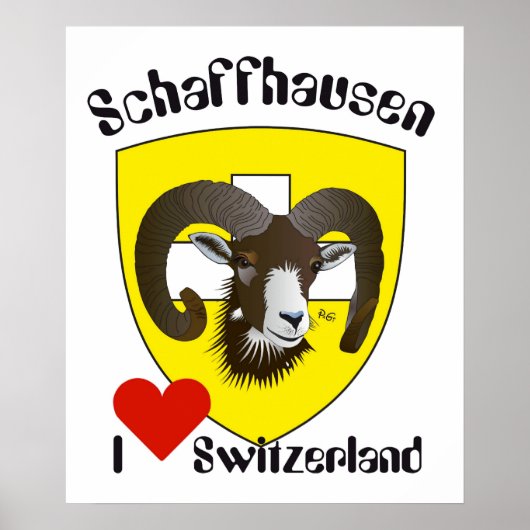 Schweiz, Suisse, Svizzera, Svizra, Schweiz Poster (Vorne)