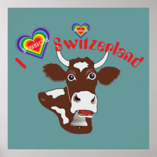 Schweiz, Suisse, Svizzera, Svizra, Schweiz Poster