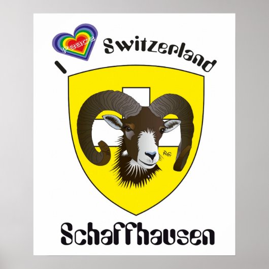 Schweiz, Suisse, Svizzera, Svizra, Schweiz Poster (Vorne)