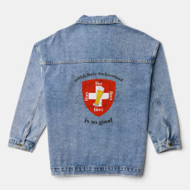 Schweiz - Suisse - Svizzera - Svizra - Switzerland Jeansjacke