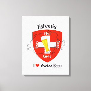 Schweiz Suisse Svizzera Svizra Switzerland Leinwanddruck