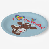 Schweiz – Suisse – Svizzera – Svizra – Switzerland Pappteller (Schrägansicht)