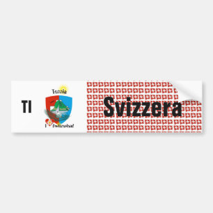 Schweiz Svizzera Suisse Tessin Autoaufkleber