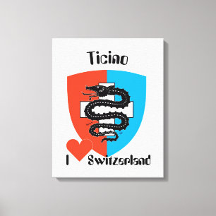 Schweiz  Svizzera  Switzerland Ticino Leinwanddruck