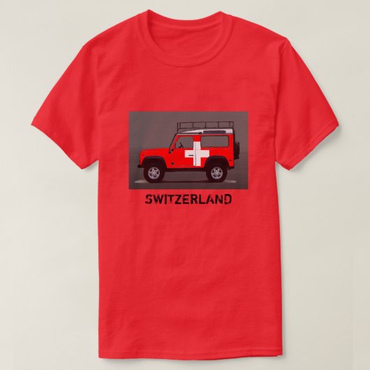 SCHWEIZ T-Shirt (Design vorne)