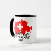 Schweiz Tasse (Vorderseite Links)