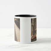 Schweiz, Tessin Kanton, Lugano. Lakefront Tasse (Zentrum)