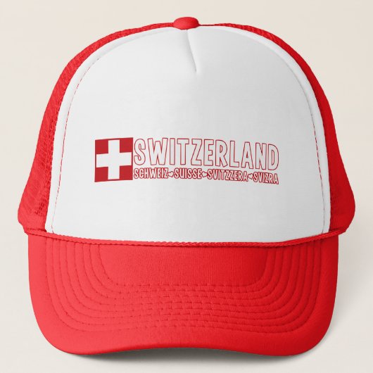 SCHWEIZ TRUCKERKAPPE (Vorderseite)