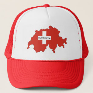 Schweiz Truckerkappe