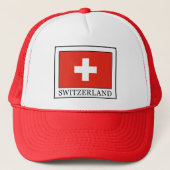 Schweiz Truckerkappe (Vorderseite)