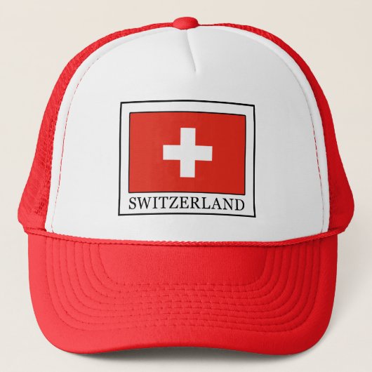 Schweiz Truckerkappe (Vorderseite)