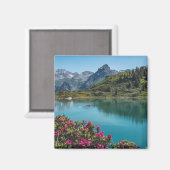 Schweiz Truebsee Titlis Magnet (Vorderseite/Rückseite)