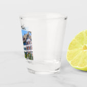 Schweiz Typische Häuser Souvenir Schnapsglas (Rechts)