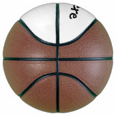 Schweiz und Schweizer Flagge Personalisiert Basketball (Rechts)