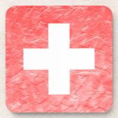 Schweiz Untersetzer (Vorderseite)