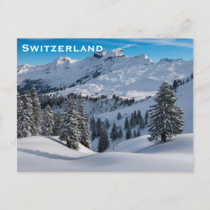 Schweiz Vintage-Reisen Tourismus Hinzufügen Postka Postkarte
