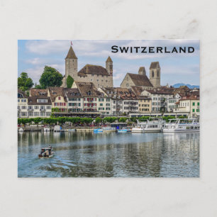 Schweiz Vintage Tourismus Postkarte