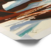 Schweiz Vintage Travel Poster (Ecke)