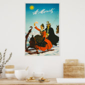 Schweiz Vintage Travel Poster (Küche)
