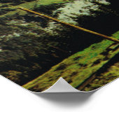 Schweiz, Zug nach Jungfraujoch, Poster (Ecke)