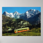 Schweiz, Zug nach Jungfraujoch, Poster (Vorne)