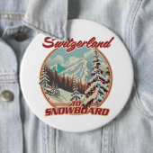 Schweiz zum Snowboardfahren Button (Beispiel)