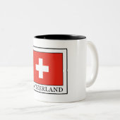 Schweiz Zweifarbige Tasse (VorderseiteRechts)
