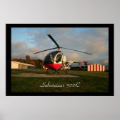 Schweizer 300C Früher Abend Poster (Vorne)