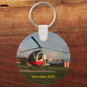 Schweizer 300C Schlüsselanhänger (Vorderseite)