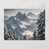 Schweizer Alpen (1) Postkarte (Vorderseite)