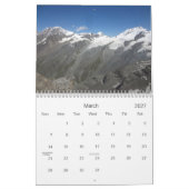 Schweizer Alpen 2015 "Matterhorns und der Freunde" Kalender (Mär 2027)