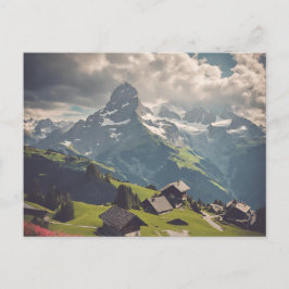 Schweizer Alpen (2) Postkarte